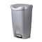 Umbra Umbra Brim 13 gal Gray Plastic Step On Wastebasket 084200-410 - alternate 1
